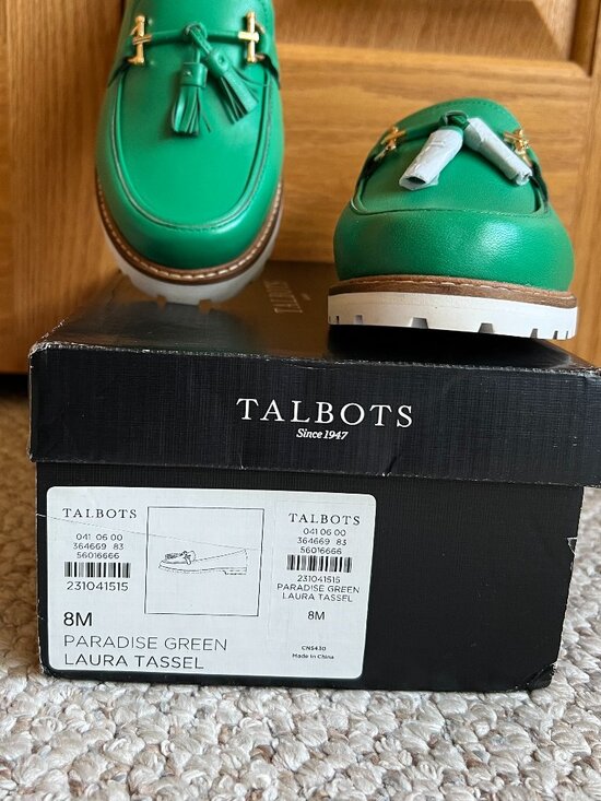 TALBOTS - Laura Tassel Soft Nappa Loafer -- NEW with Box - Picture 13 of 13